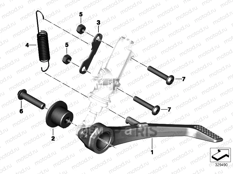 BRAKE PEDAL