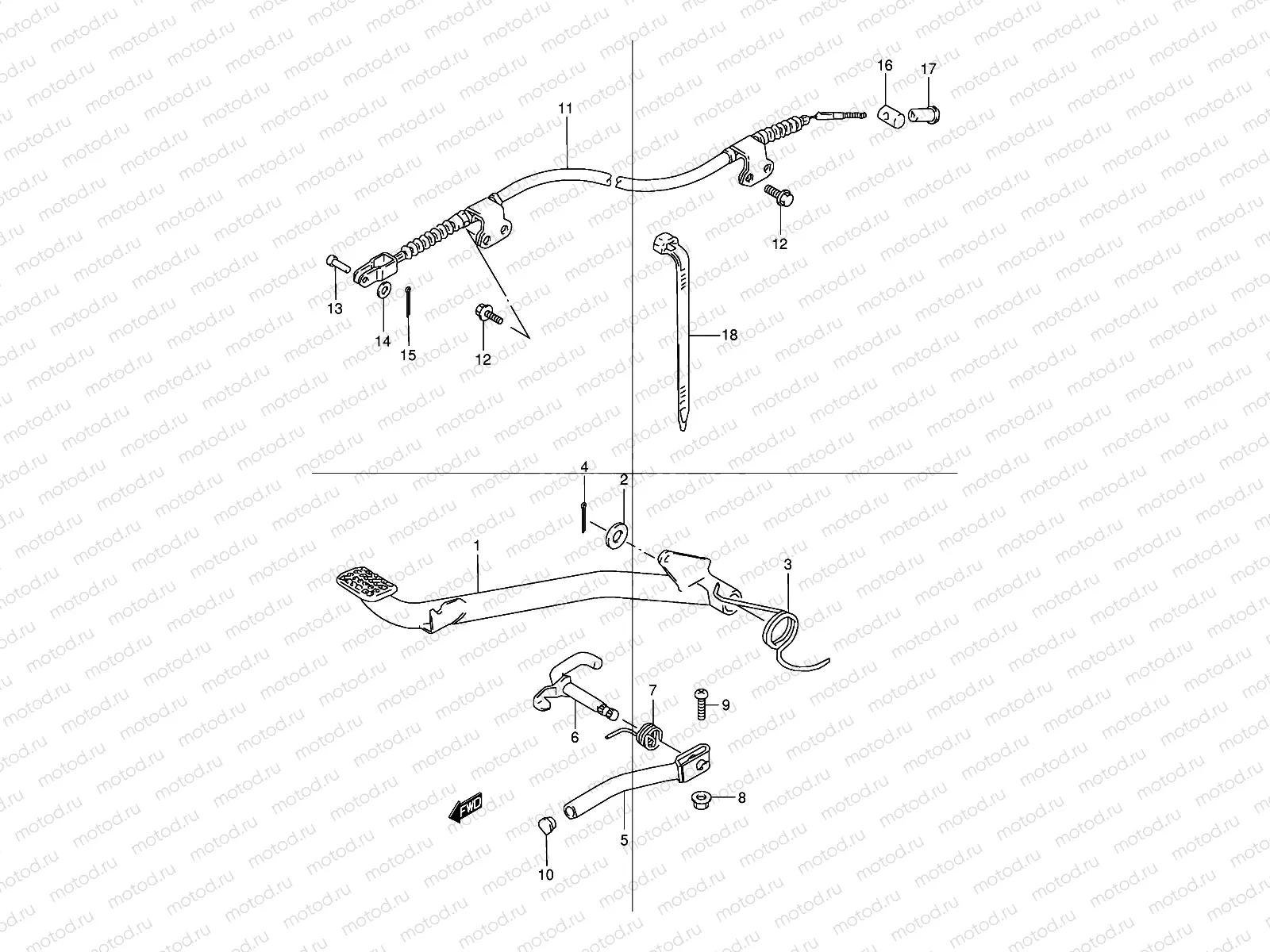 BRAKE PEDAL
