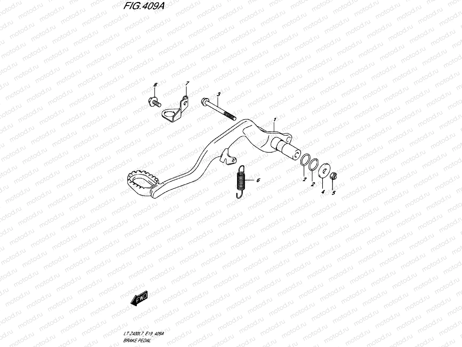 BRAKE PEDAL