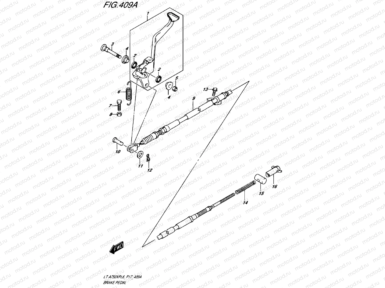 BRAKE PEDAL