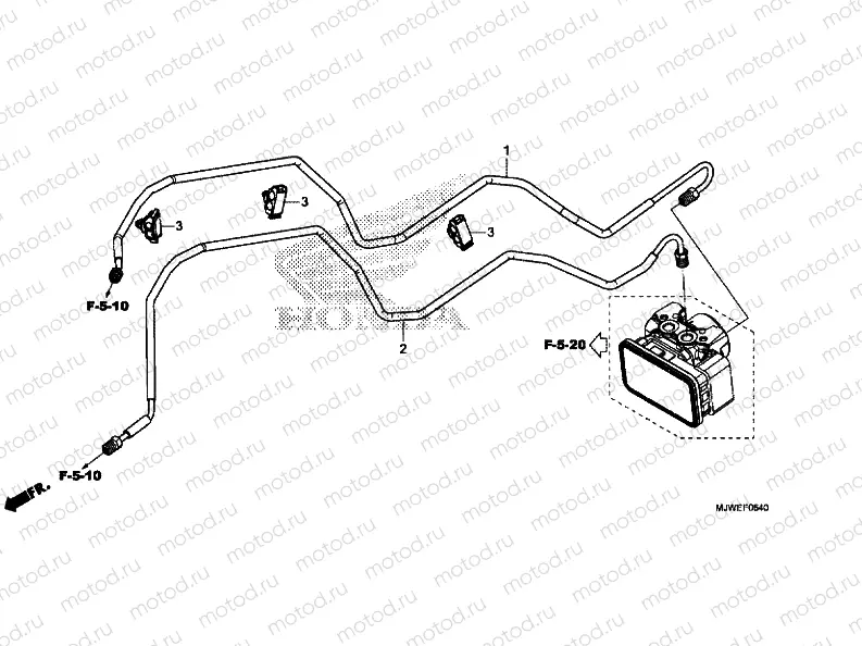 BRAKE PIPE