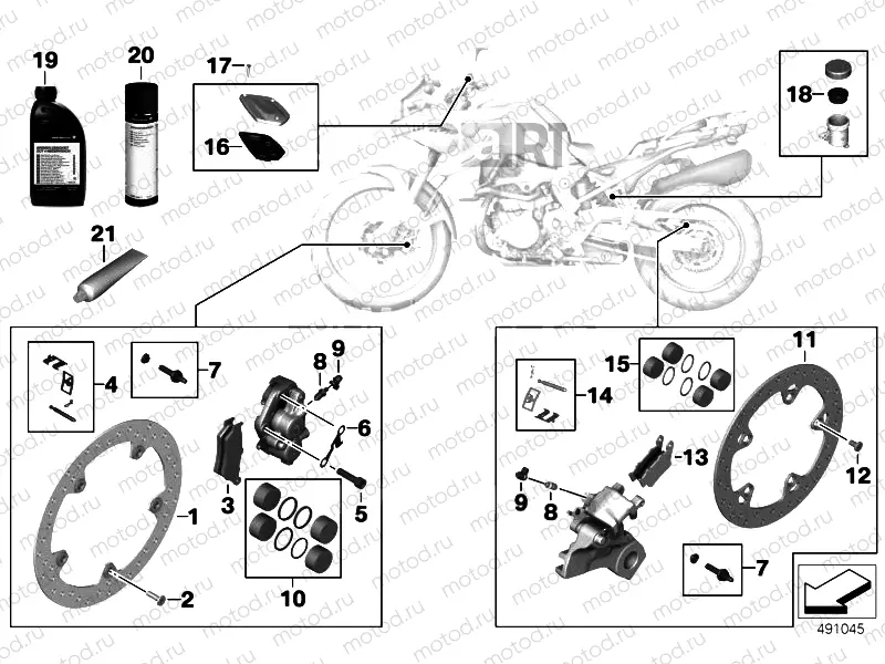 Brake service