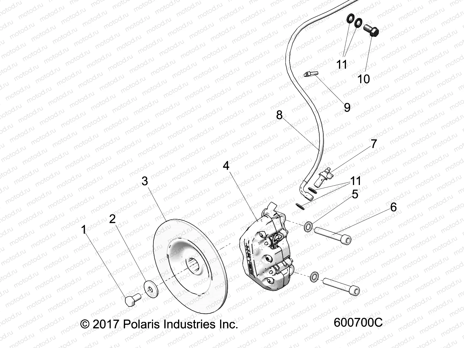 BRAKES | BRAKES, BRAKE ASM. - S22FJE8PS/PE/FJP8PS/PE ALL OPTIONS (600700C)