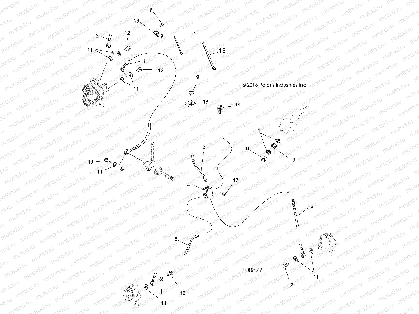 BRAKES | BRAKES, BRAKE LINES - A18SAA50N5