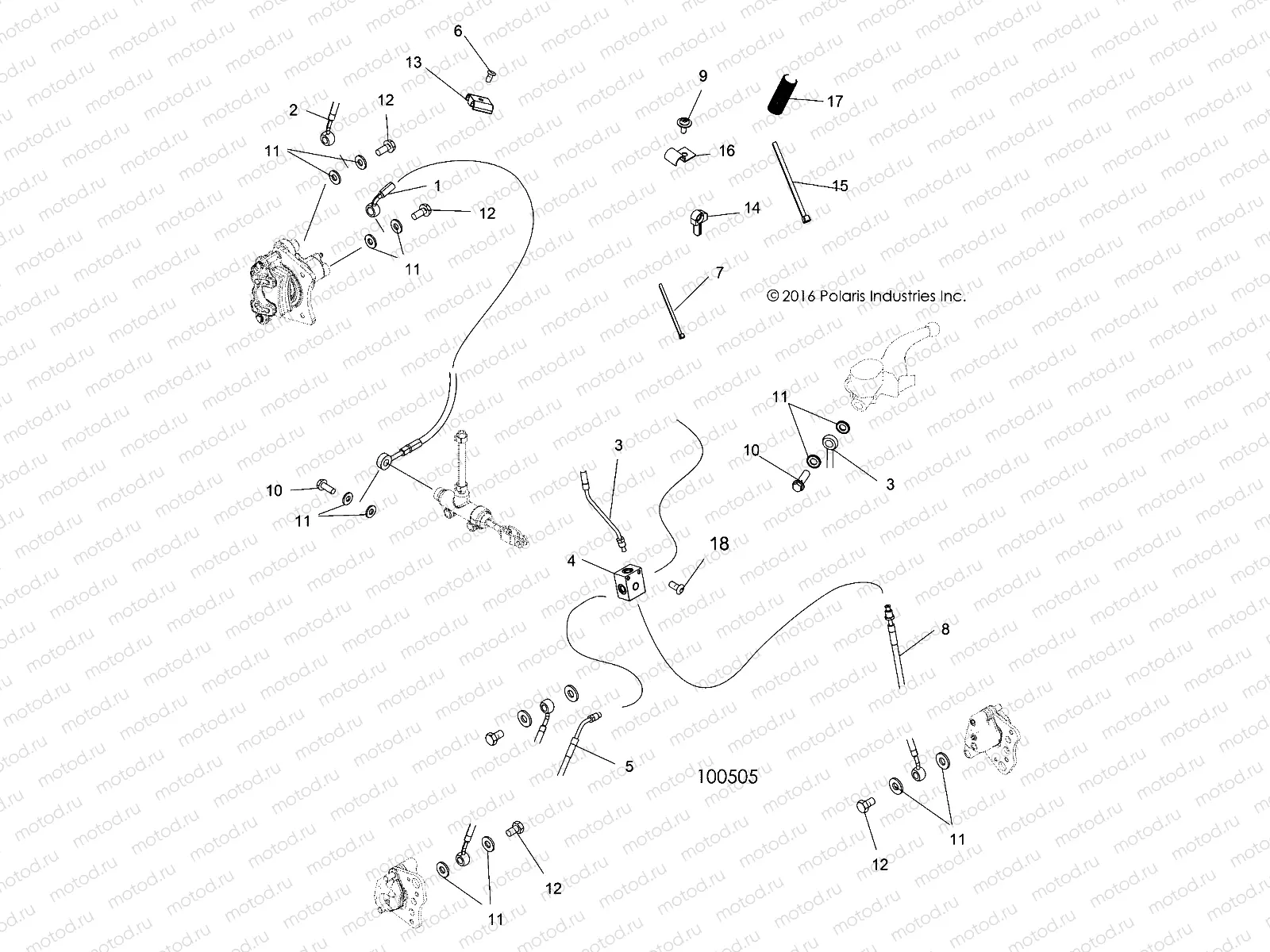 BRAKES | BRAKES, BRAKE LINES - A18SDA57B7/L7/E57B5/D57LU