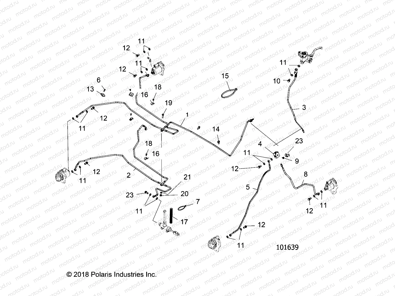 BRAKES | BRAKES, BRAKE LINES - A19SUE57D5 (101639)