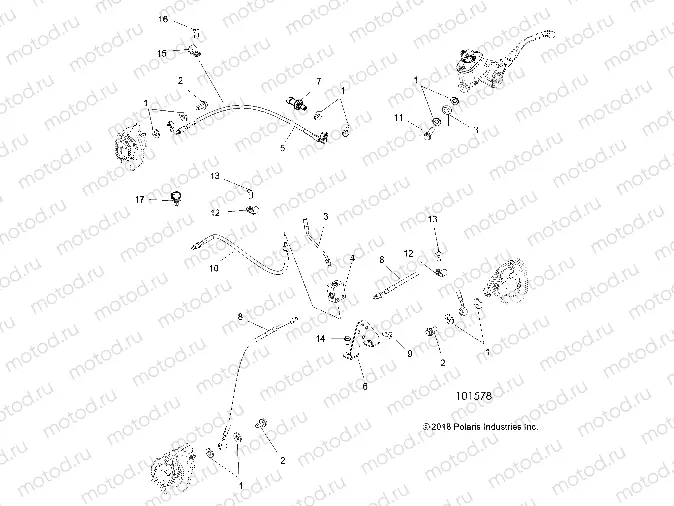 BRAKES | BRAKES, BRAKE LINES - A19SVA85BG (101578)