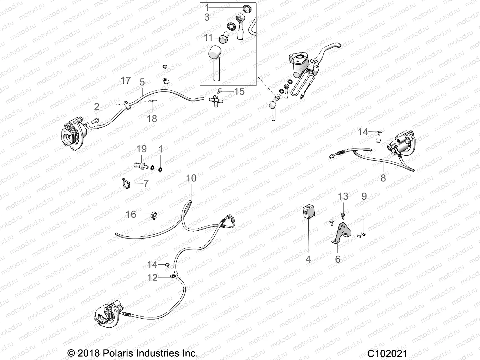 BRAKES | BRAKES, BRAKE LINES - A19SXD95B9/SXE95BN/SXZ95BP