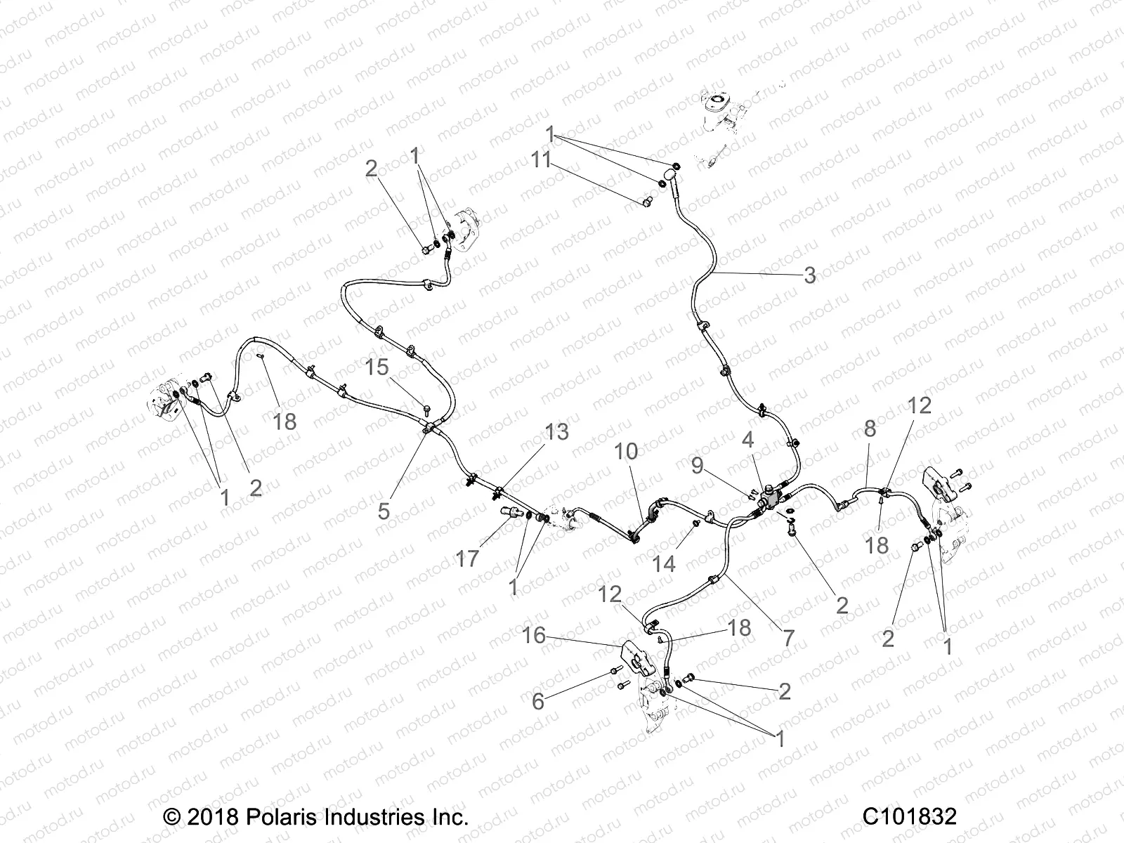 BRAKES | BRAKES, BRAKE LINES - A21SLZ95AE/AG (C101832)