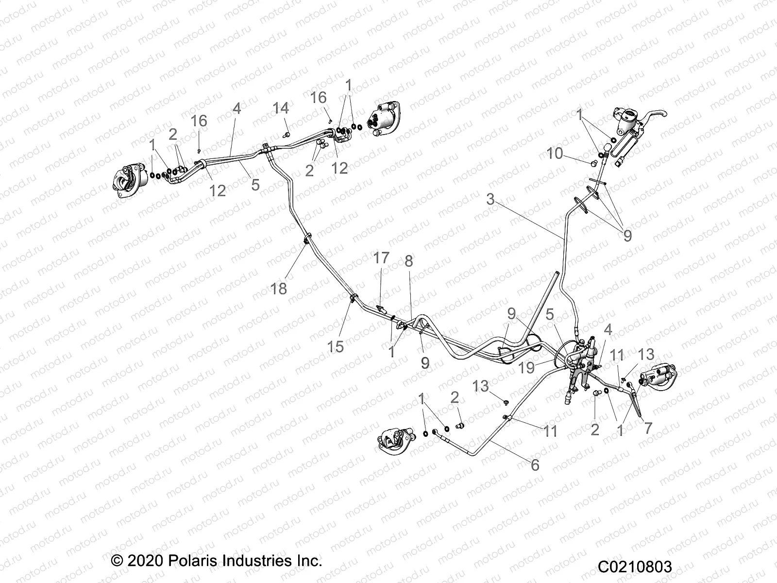 BRAKES | BRAKES, BRAKE LINES - A22SVE95KK (C0210803)