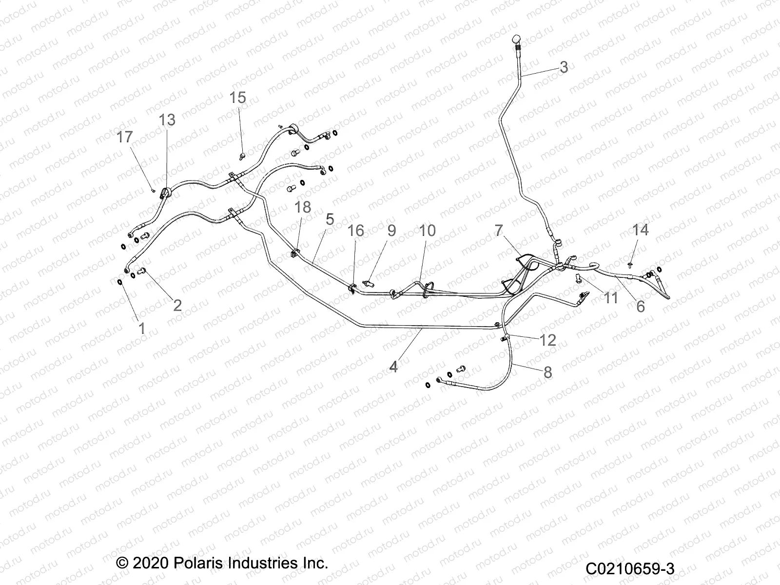 BRAKES | BRAKES, BRAKE LINES - A22SYE95KP (C0210659-3)