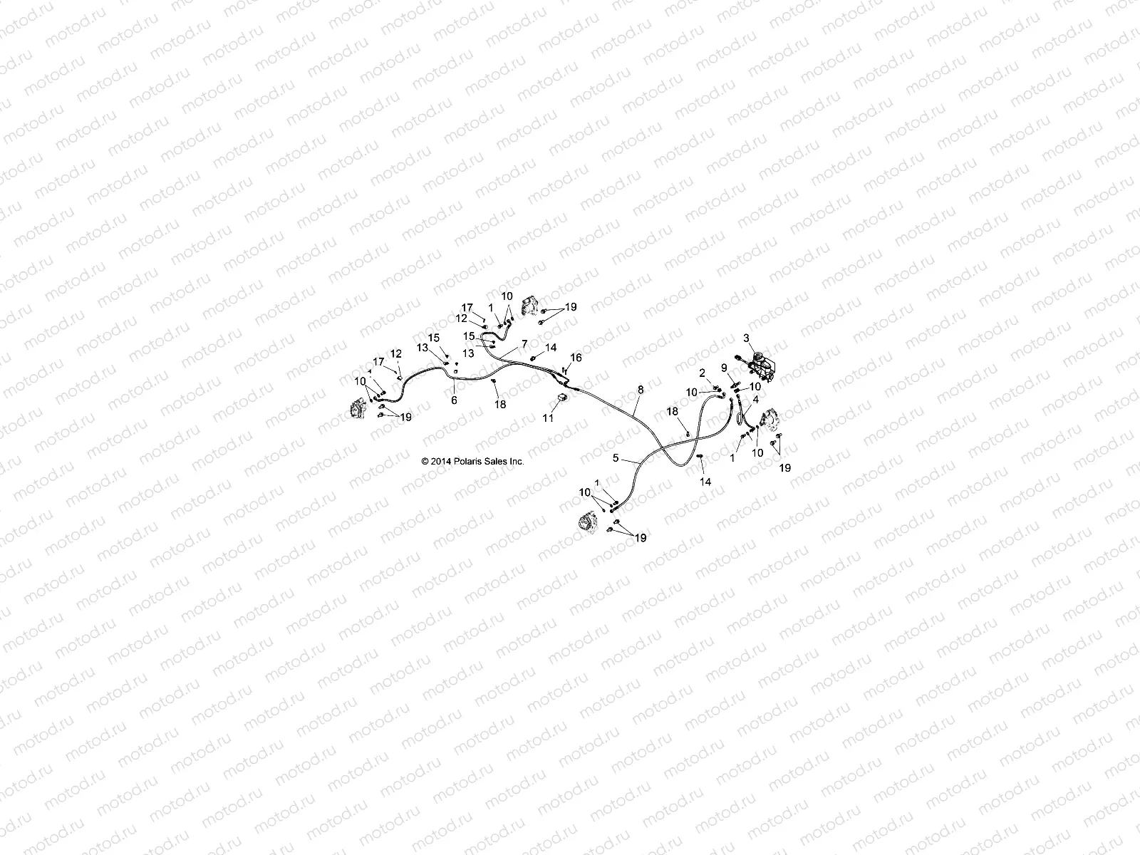 BRAKES | BRAKES, BRAKE LINES and MASTER CYLINDER - R15RMA32AA/AJ (49RGRBRAKELINES15325)