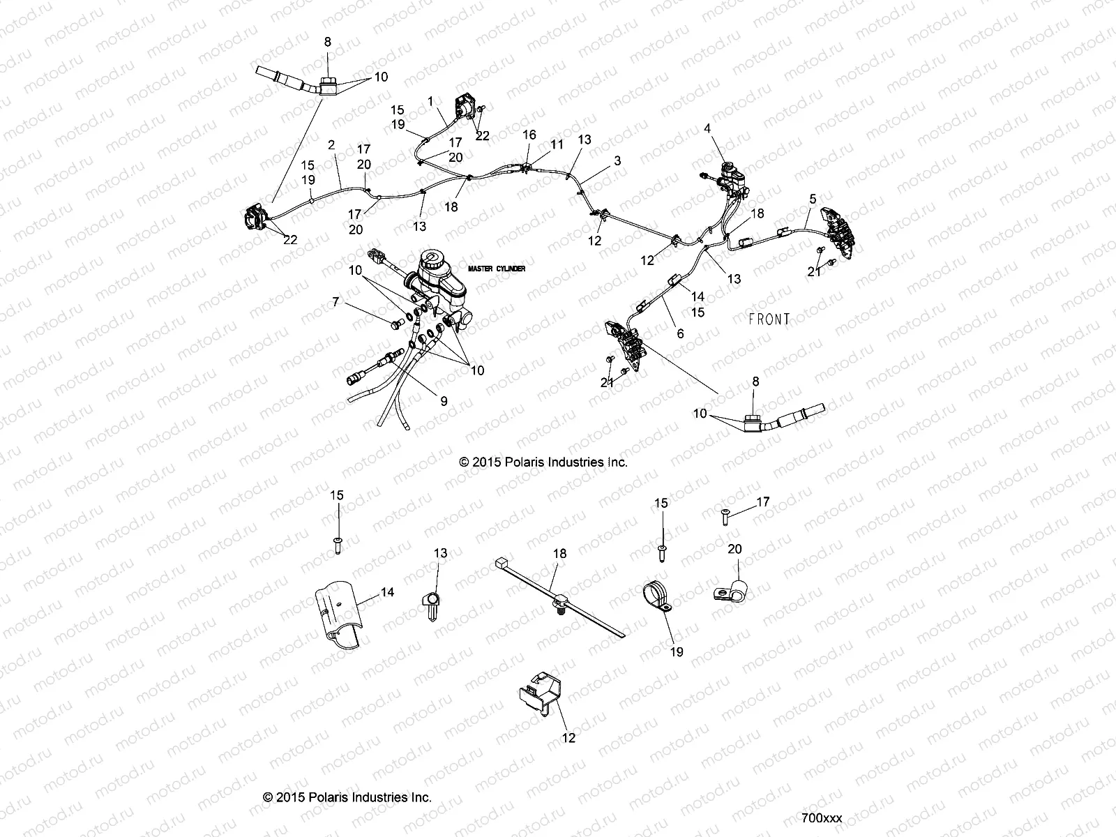 BRAKES | BRAKES, BRAKE LINES and MASTER CYLINDER - R16RTA57A1/A4/A9/B1/B4/B9/EAP/EBP (700763)