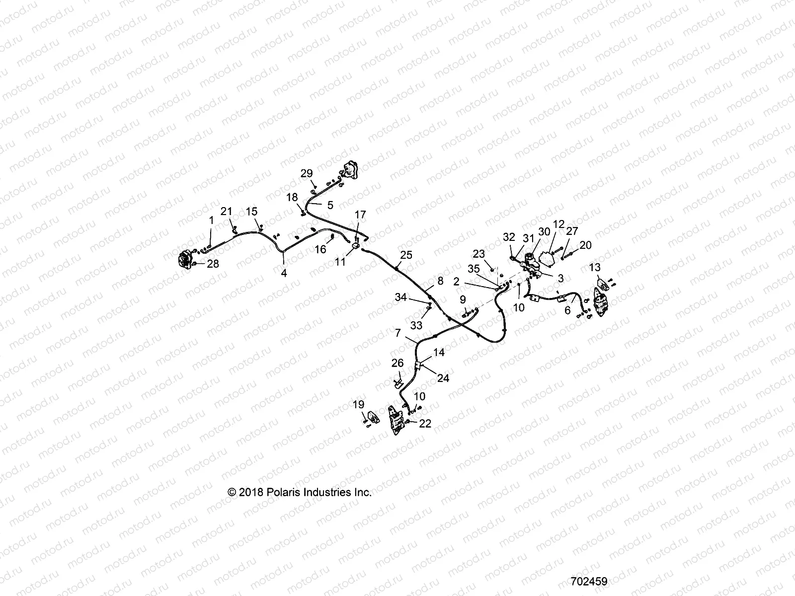 BRAKES | BRAKES, BRAKE LINES AND MASTER CYLINDER - R19RGE99F2/FF/SC2/SFF (702459)