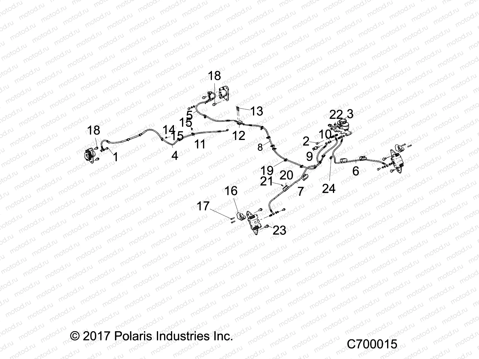 BRAKES | BRAKES, BRAKE LINES AND MASTER CYLINDER - R19RRU99A9/AD/AJ/AP/B9/BD/BJ/BP (C700015)