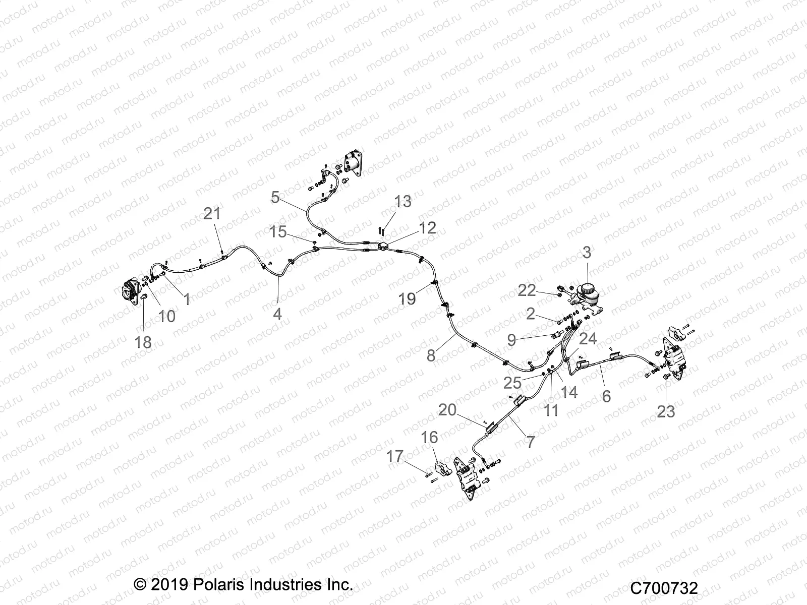 BRAKES | BRAKES, BRAKE LINES AND MASTER CYLINDER - R20RRE99DS (C700732)