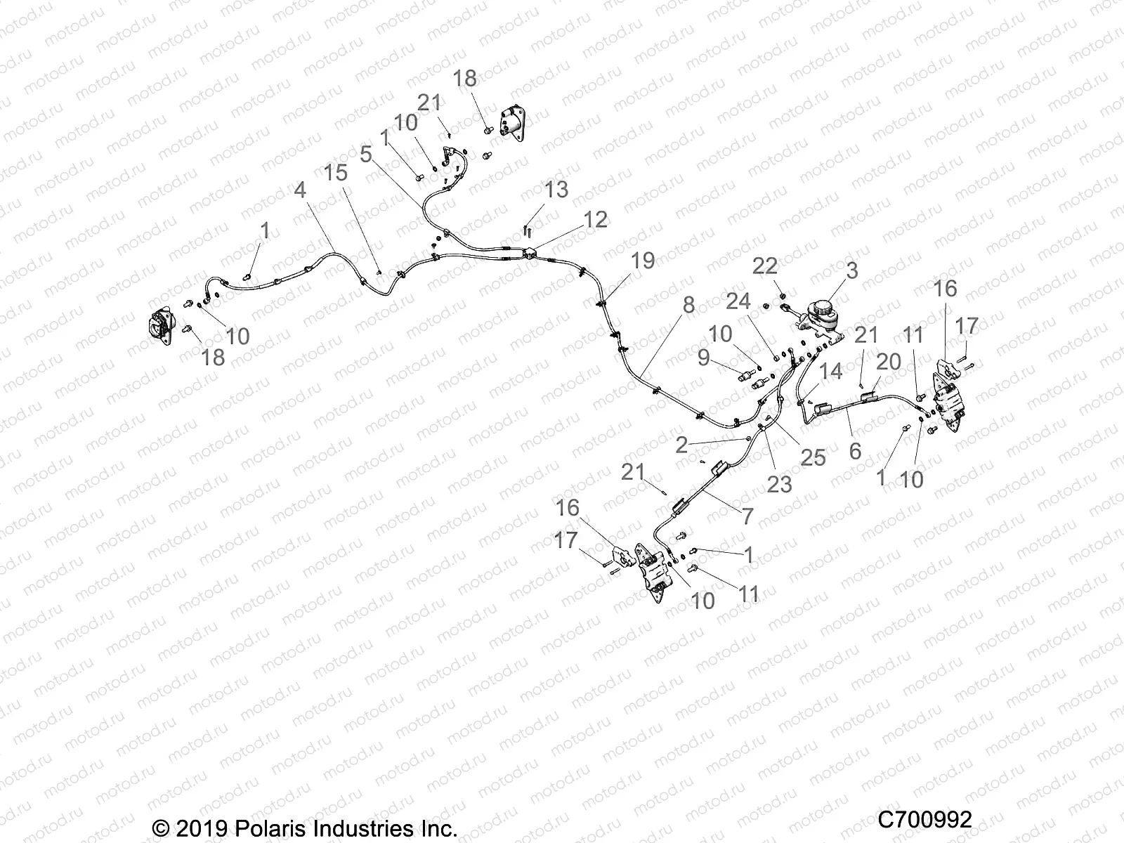 BRAKES | BRAKES, BRAKE LINES AND MASTER CYLINDER - R20RRE99J1 (C700992)