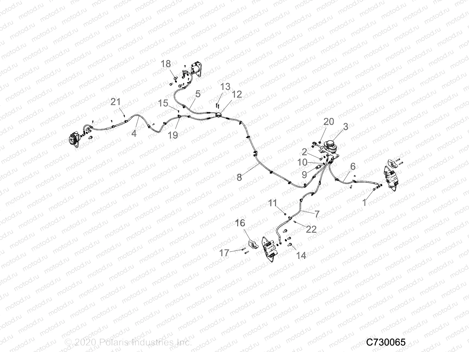 BRAKES | BRAKES, BRAKE LINES AND MASTER CYLINDER - R21RRM99AG (C730065)