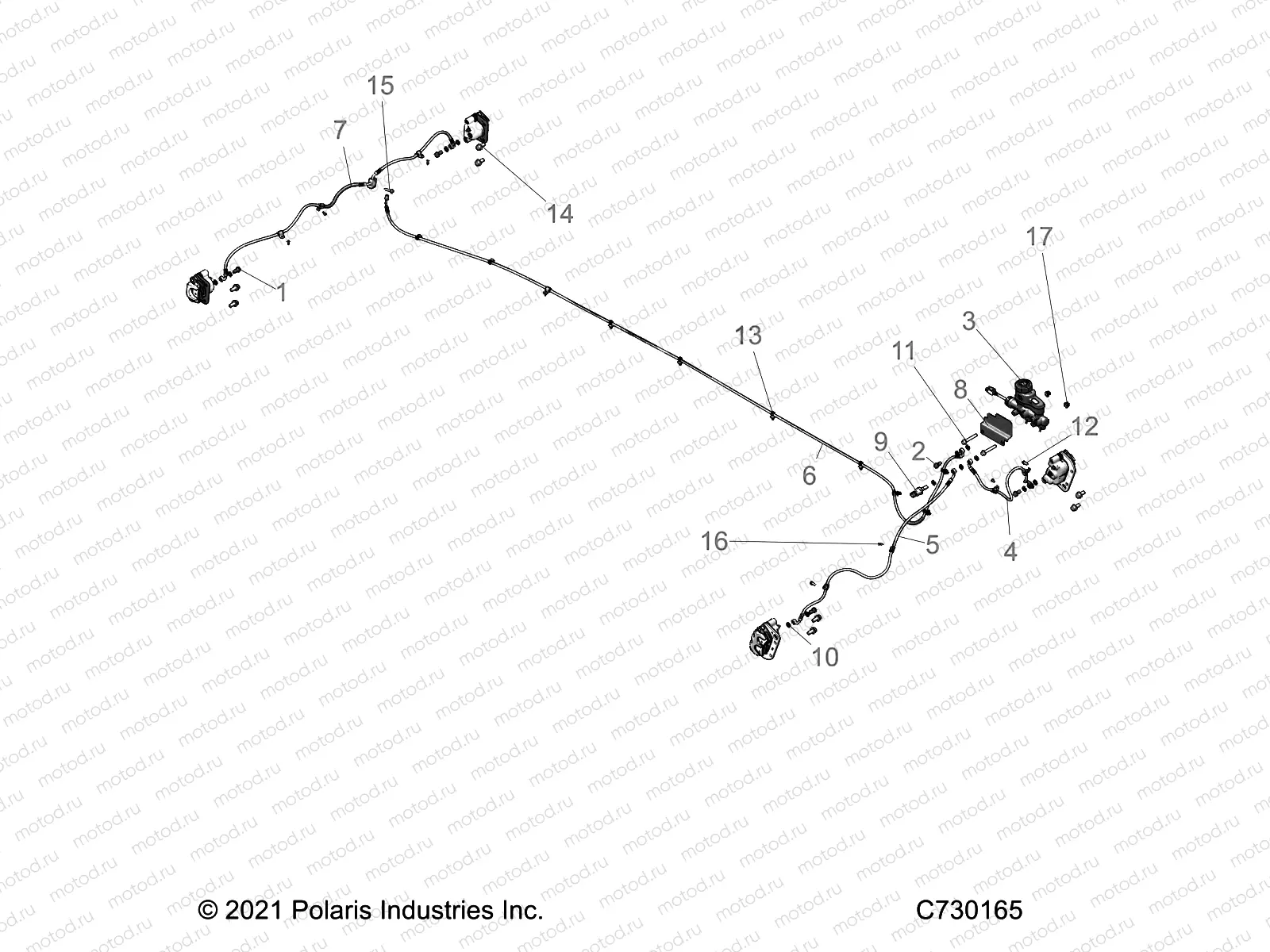 BRAKES | BRAKES, BRAKE LINES and MASTER CYLINDER - R22M4A57B1/EB5/B9 (C730165)