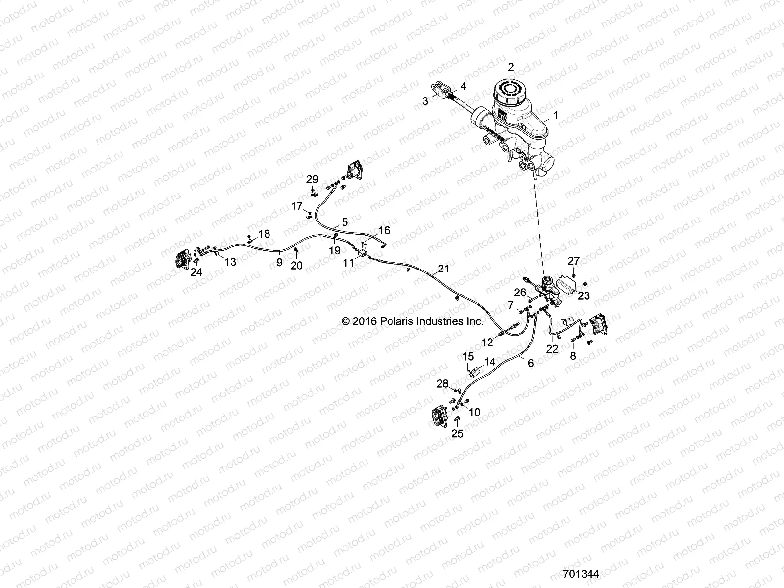 BRAKES | BRAKES, BRAKE LINES and MASTER CYLINDER - Z17VJE57AR (701344)