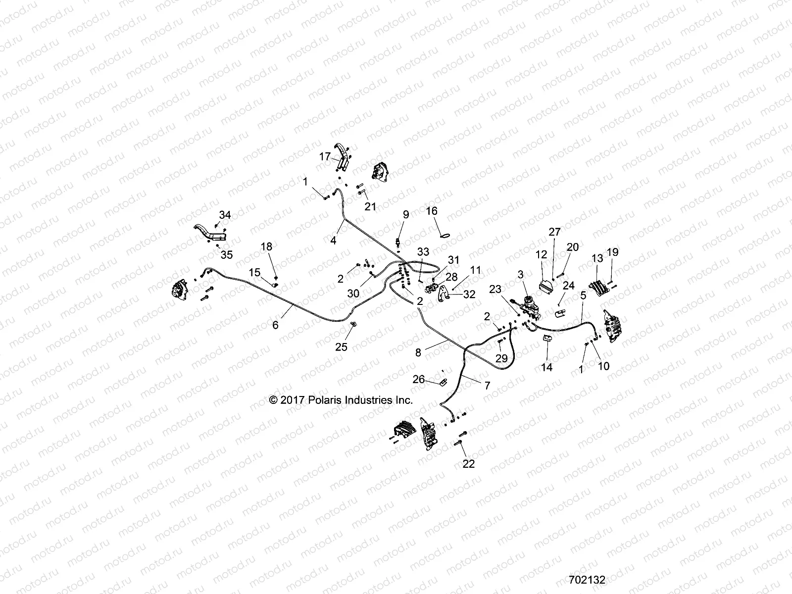 BRAKES | BRAKES, BRAKE LINES AND MASTER CYLINDER - Z18VDS92CF/CU (702132)
