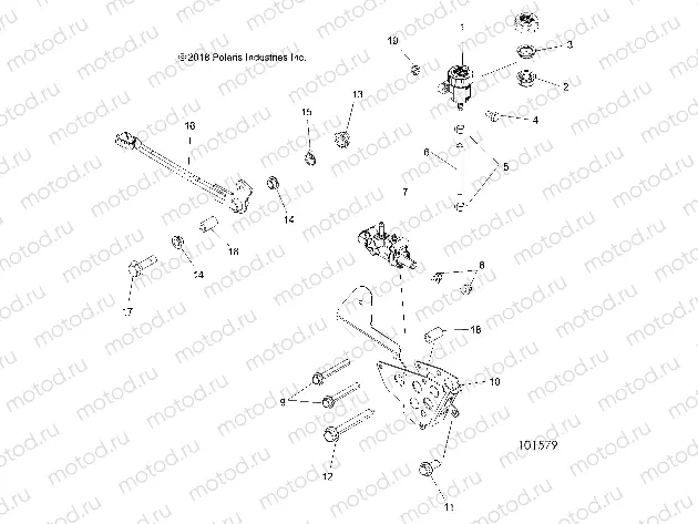 BRAKES | BRAKES, BRAKE PEDAL and MASTER CYLINDER - A19SVA85BG (101579)