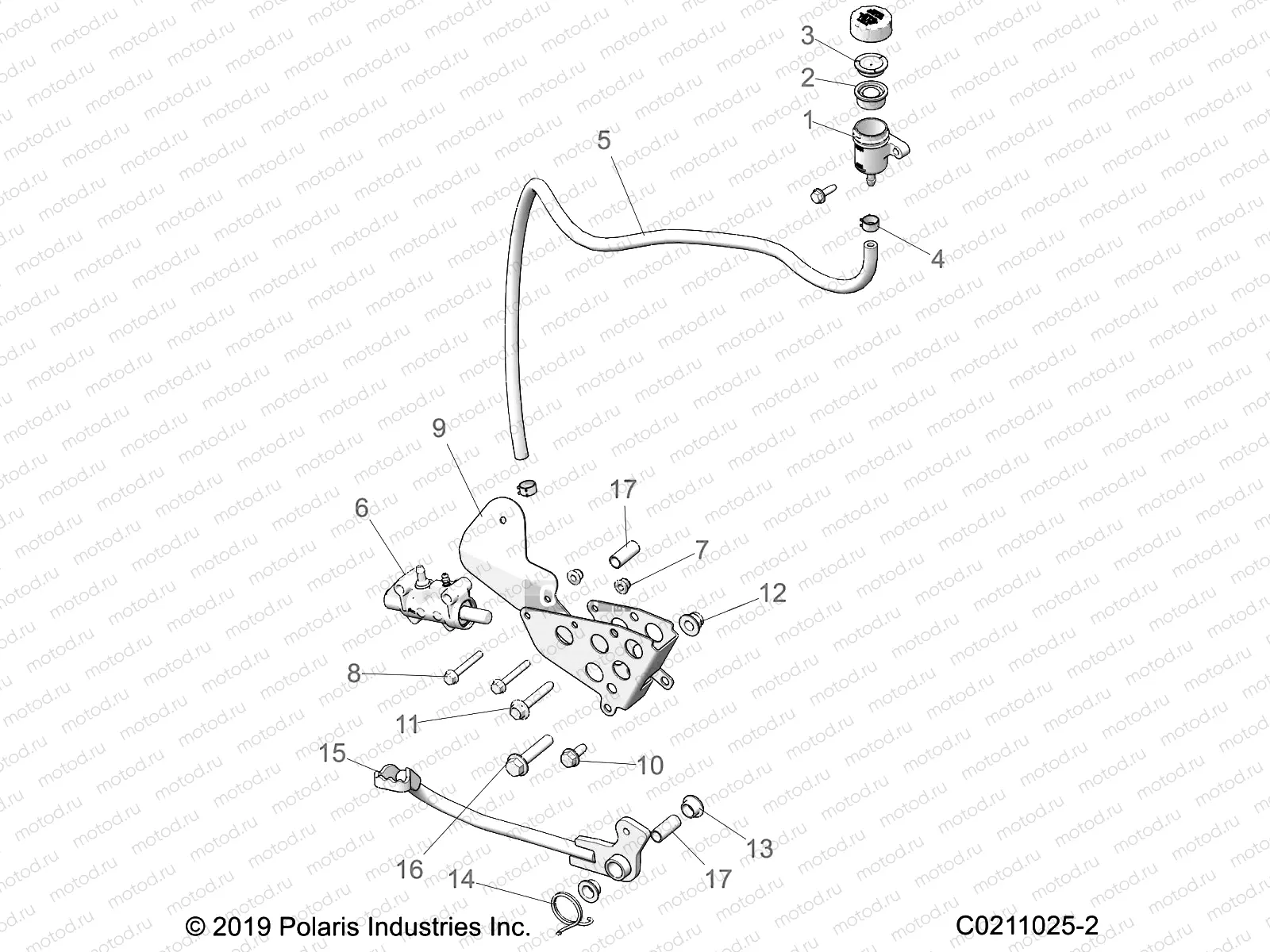 BRAKES | BRAKES, BRAKE PEDAL and MASTER CYLINDER - A20SGE95AK (C0211025-2)