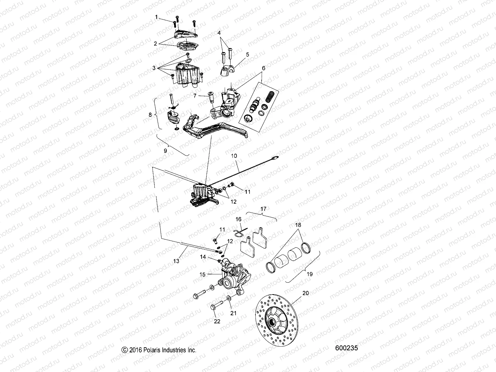 BRAKES | BRAKES, BRAKE SYSTEM - S20EKL8PS (600235)
