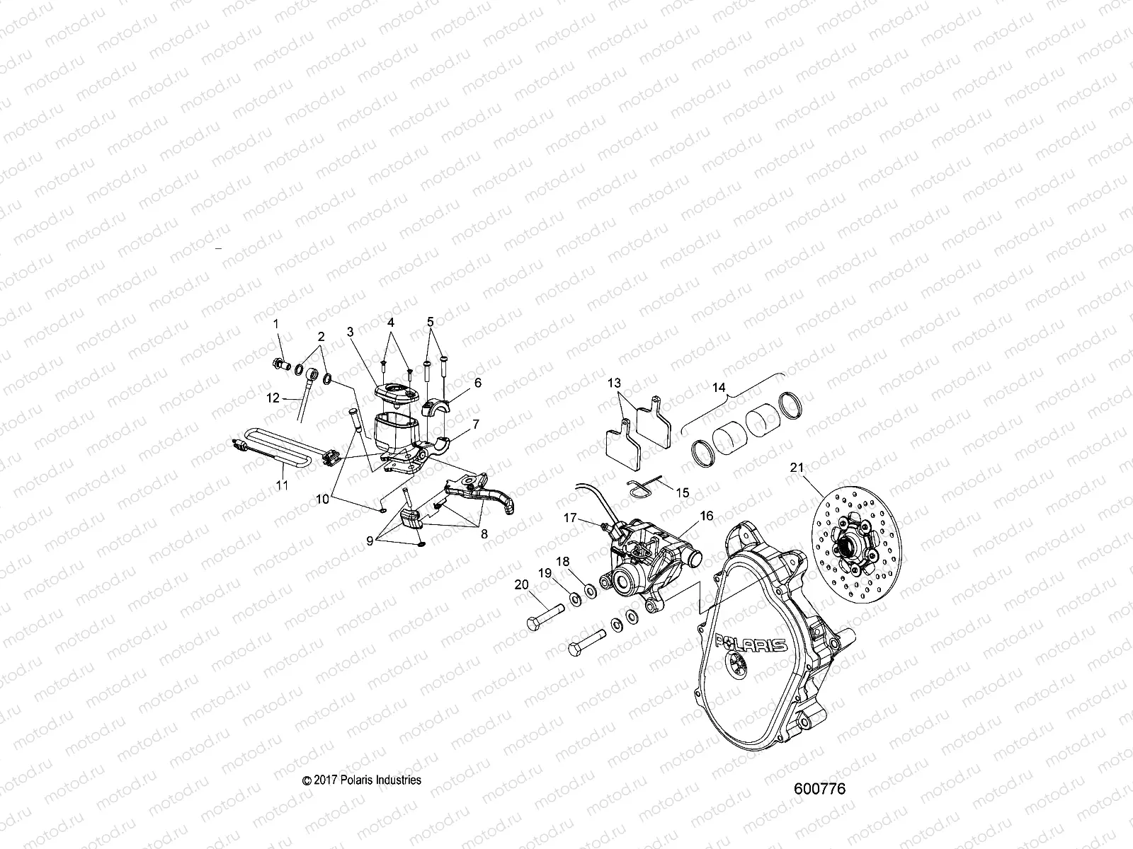 BRAKES | BRAKES, BRAKE SYSTEM - S20MDX6JSA/6JEA (600776)