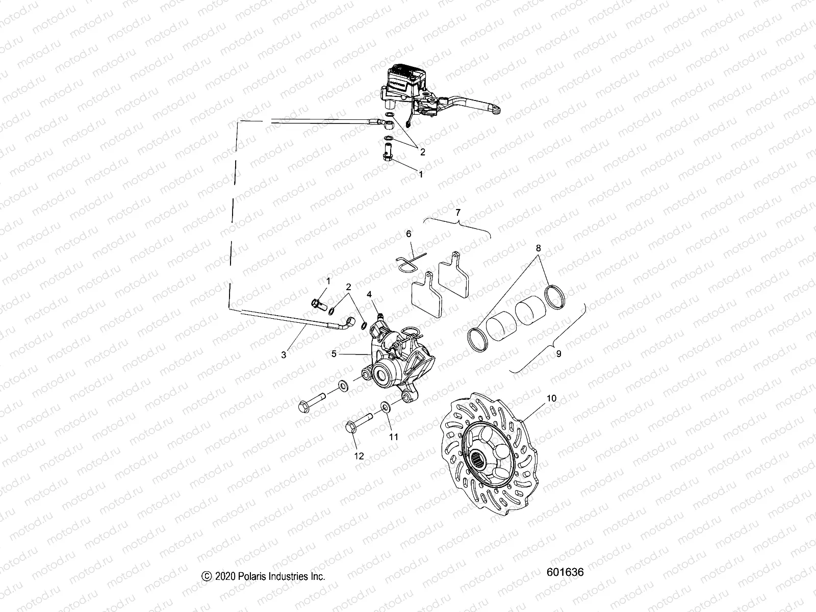 BRAKES | BRAKES, BRAKE SYSTEM - S22TDP8RS/8RE ALL OPTIONS (601636)
