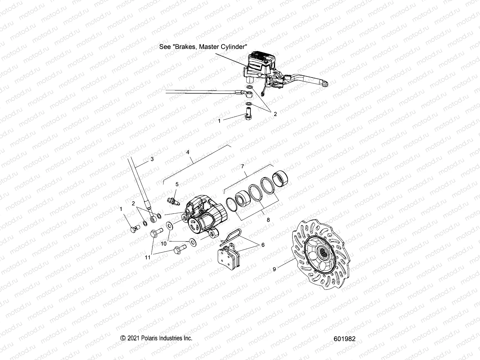 BRAKES | BRAKES, BRAKE SYSTEM - S22TFG8MS/8ME ALL OPTIONS (601982)