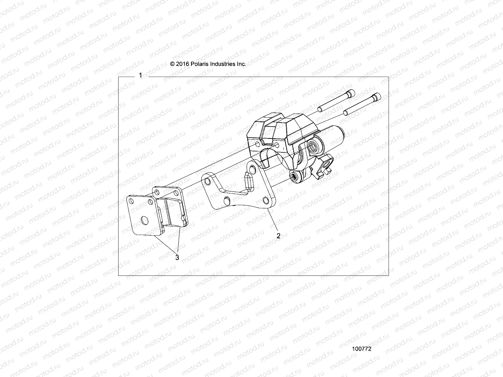 BRAKES | BRAKES, CALIPER, FRONT - A18HAA15B7/B2 (100772)