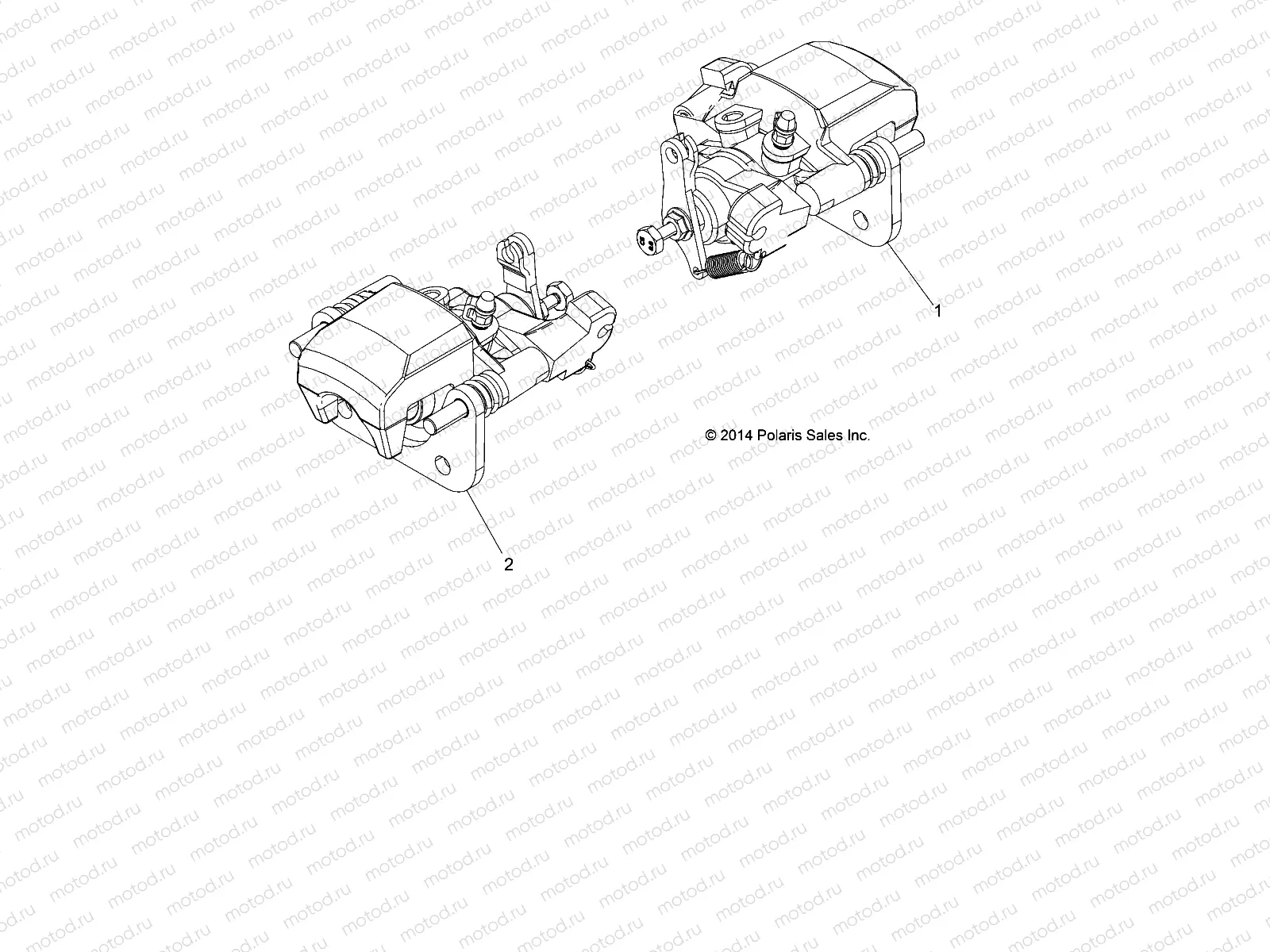 BRAKES | BRAKES, CALIPER, REAR - L18U2NAFLA (49LEVCALIPERRR15EM)