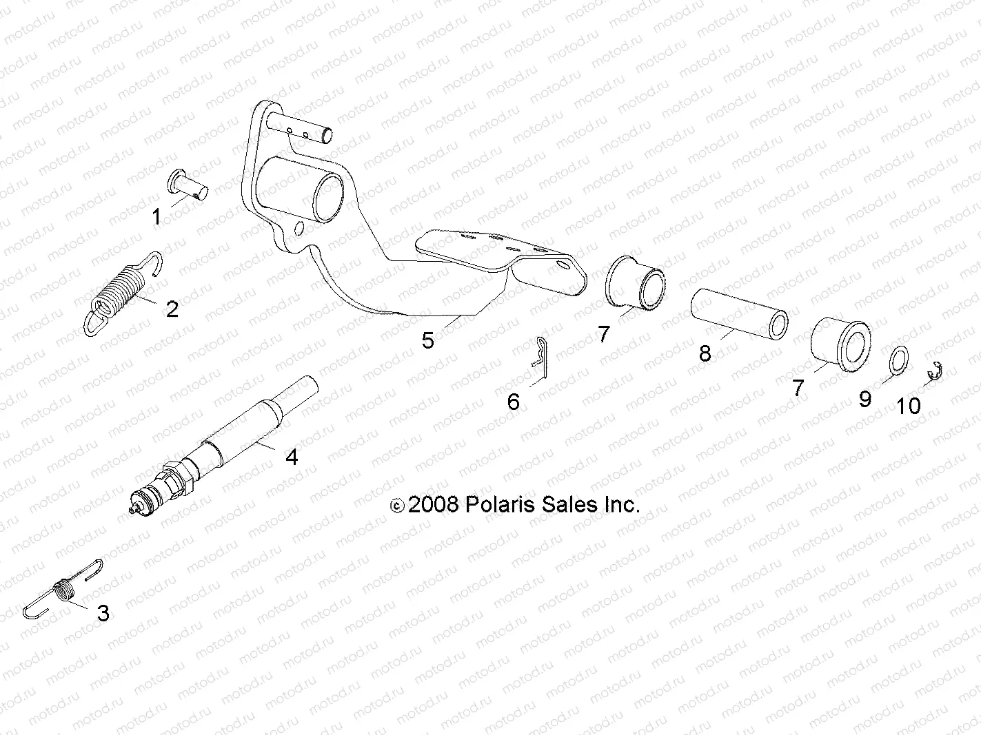 BRAKES | BRAKES, FOOT BRAKE - Z20YAV17B2/B4/N2/N4/A2/A4 (49RGRBRAKEFOOT09RZR170)