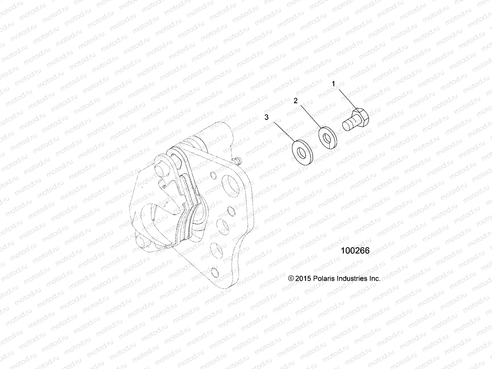 BRAKES | BRAKES, FRONT CALIPER MOUNTING - A18SES57F1/F7/SET57F1 (100266)