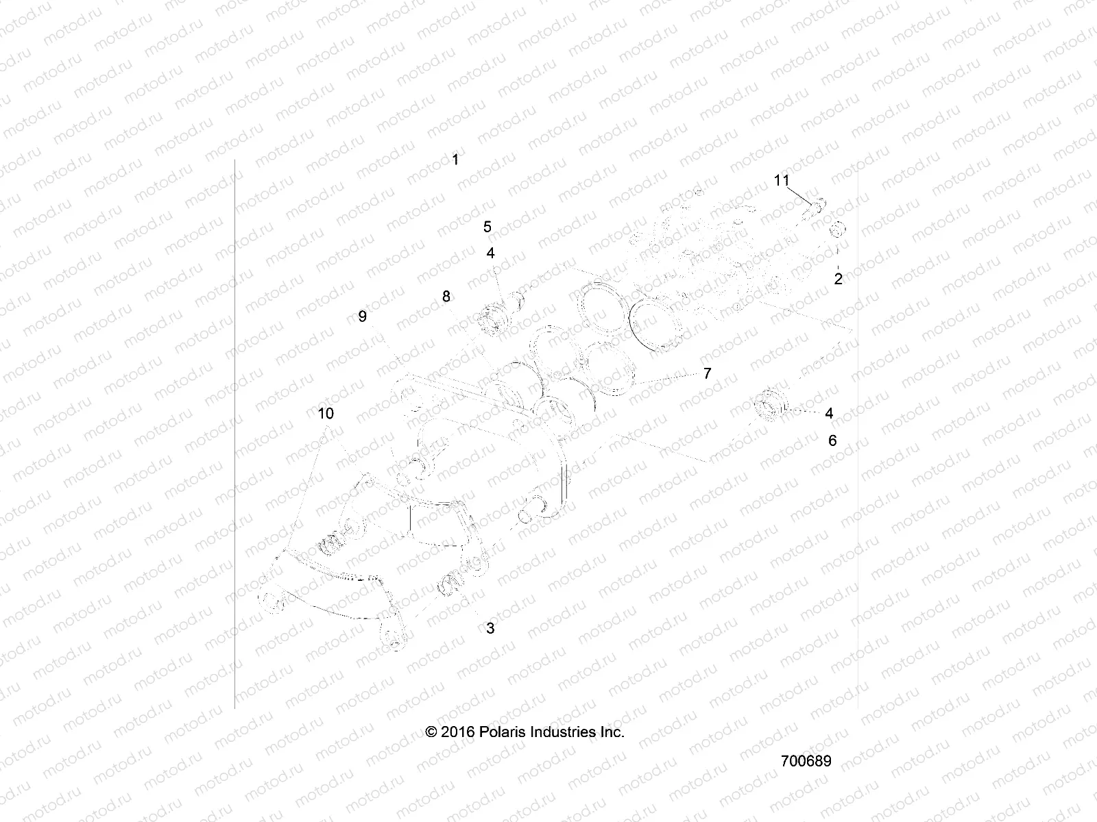 BRAKES | BRAKES, FRONT CALIPER - R20MAAE4F4/F9 (700689)