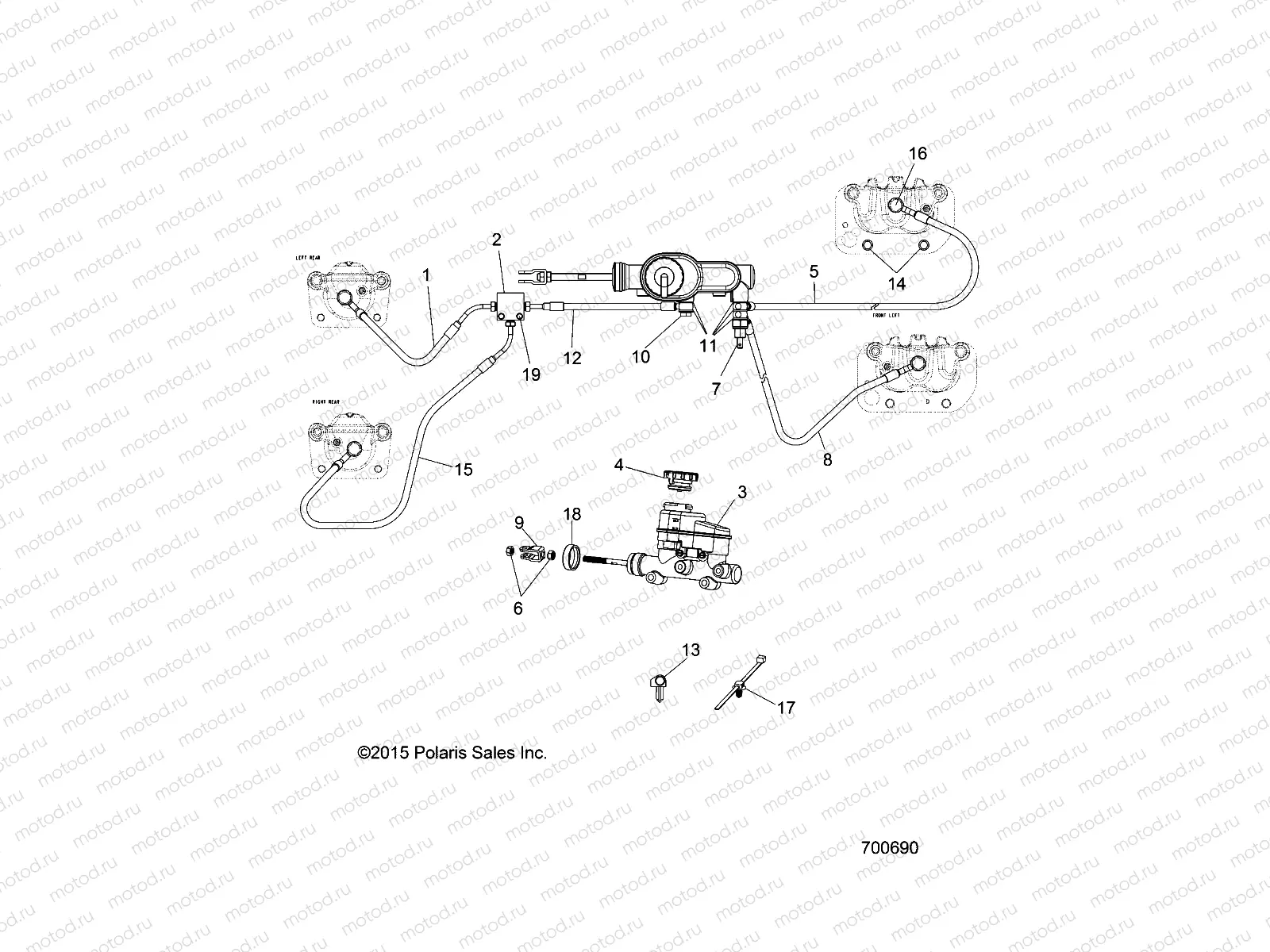 BRAKES | BRAKES, LINES and MASTER CYLINDER - R16RMAL4G9 (700690)