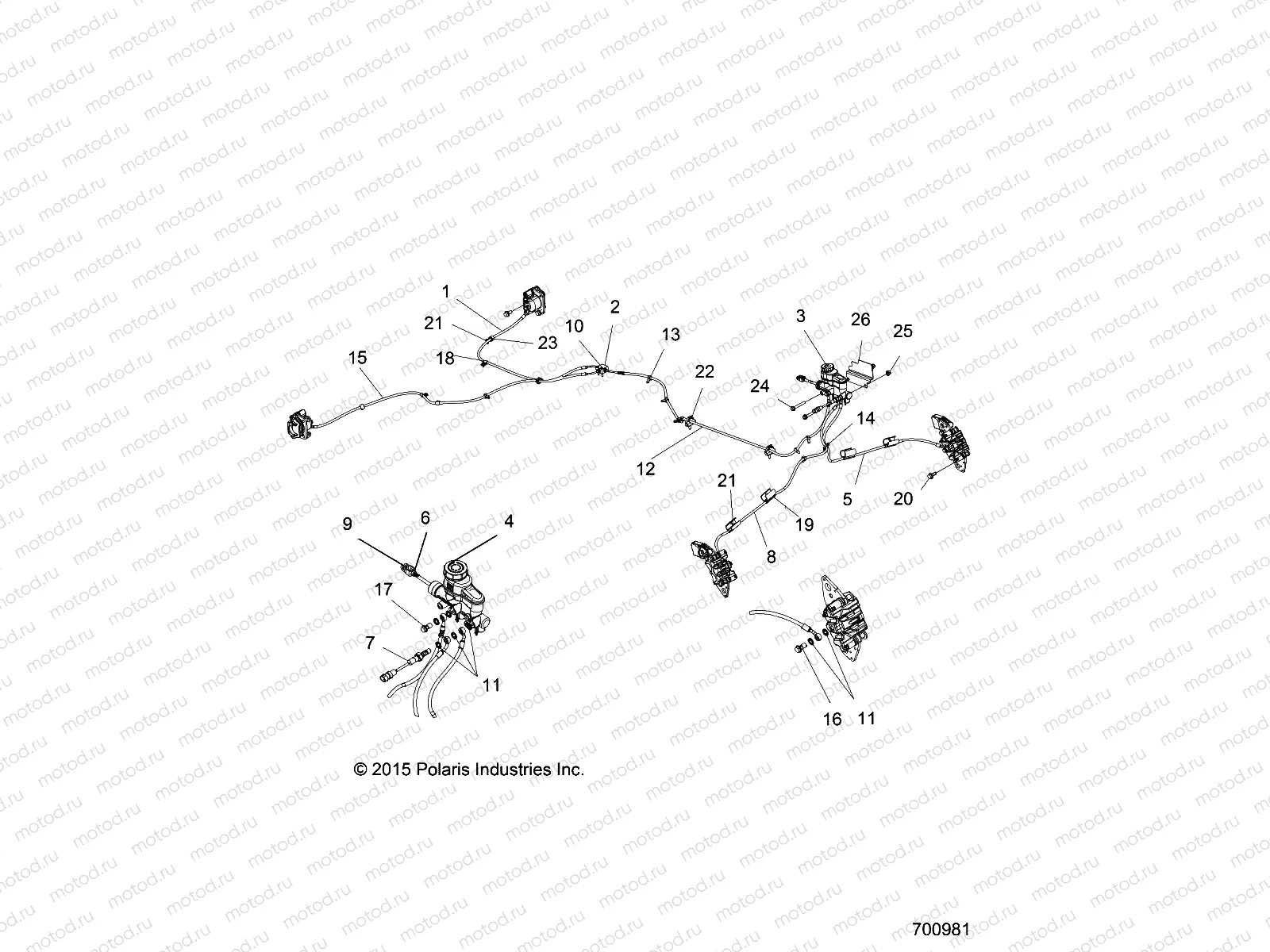 BRAKES | BRAKES, LINES and MASTER CYLINDER - R16RTED1F1 (700981)