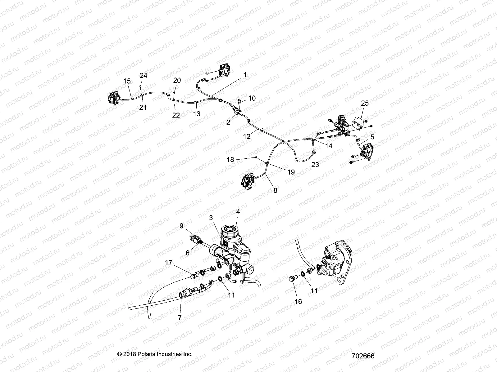 BRAKES | BRAKES, LINES and MASTER CYLINDER - R20RCA57A1/A7 (702666)
