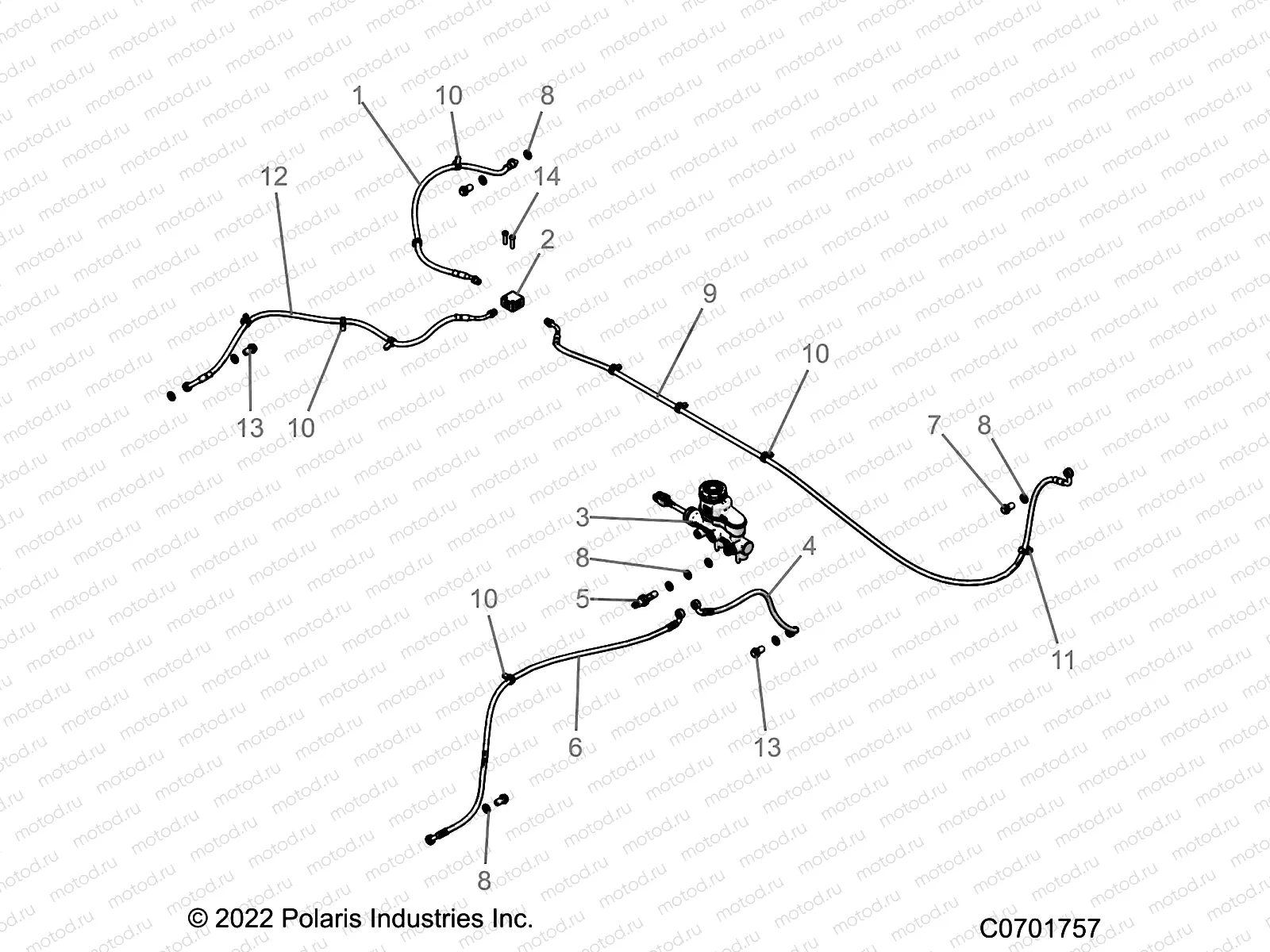 BRAKES | BRAKES, LINES and MASTER CYLINDER - R22MAAE4B8/B9 (C0701757)