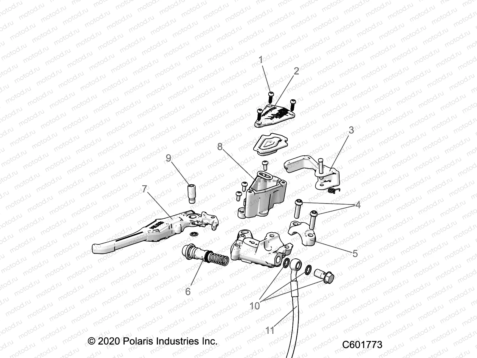 BRAKES | BRAKES, MASTER CYLINDER ASM. - S23FJE9FS/9FE ALL OPTIONS (C601773)