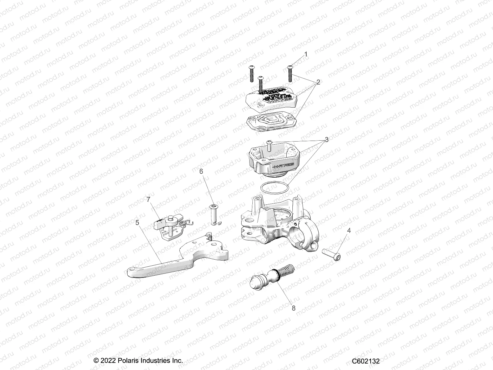 BRAKES | BRAKES, MASTER CYLINDER ASM. - S23TKP9FS (C601632)