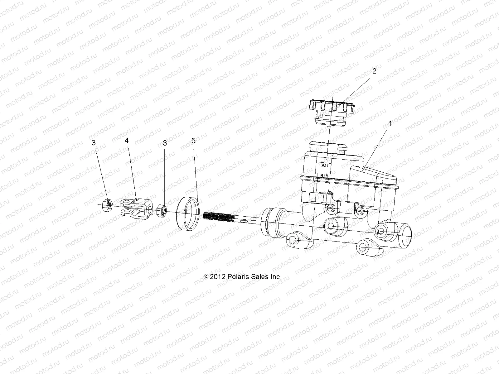 BRAKES | BRAKES, MASTER CYLINDER - R17RTE87FU/F1/S87CU/C1/FU/F1 (49RGRMC13900XP)