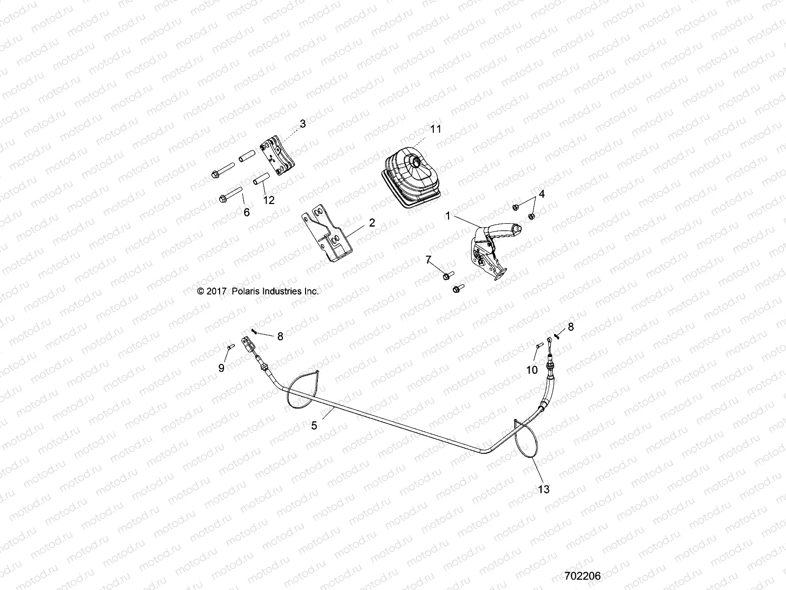 BRAKES | BRAKES, PARK AND SHIFTER - R23MAE57DX (702206)