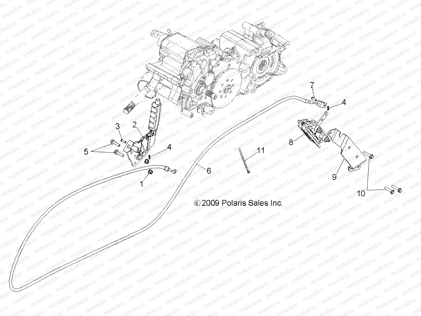 BRAKES | BRAKES, PARK BRAKE ASM. - R14TH76AA/AC/EAS/AAC/ACC/EASC (49RGRBRAKEPARK10800)