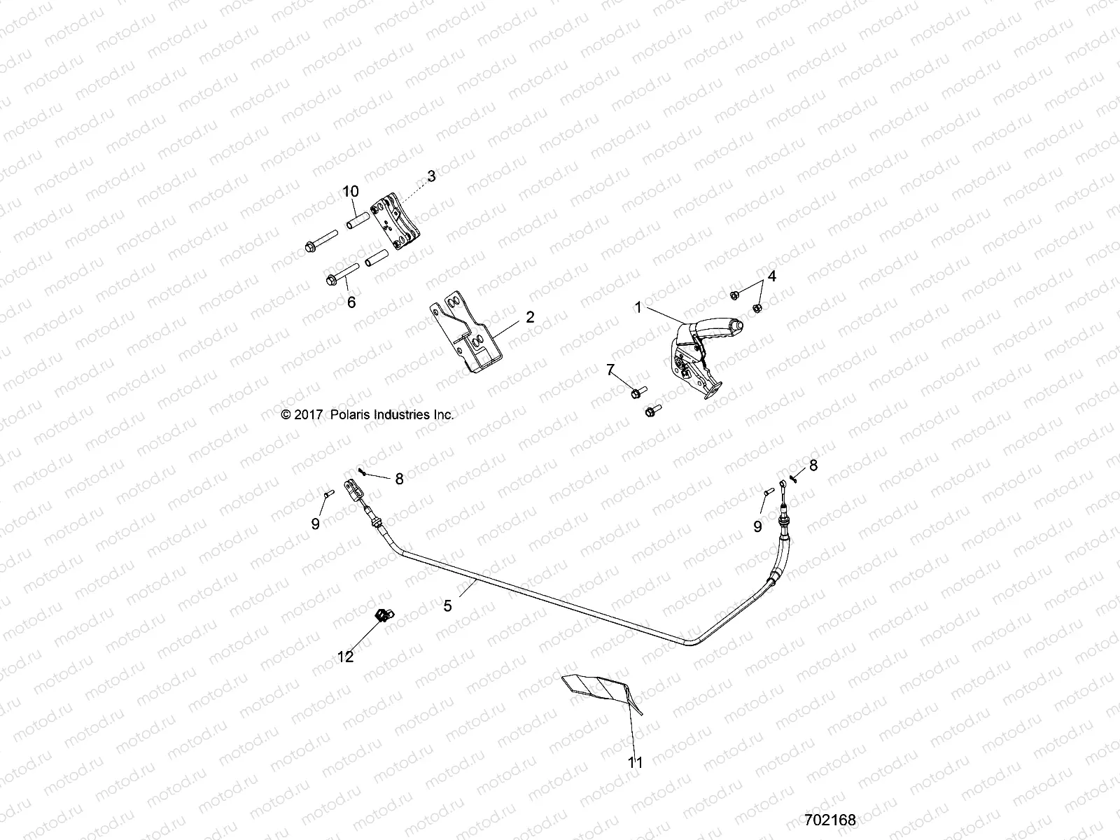 BRAKES | BRAKES, PARK BRAKE - G21GAB99CM/FM (702168)
