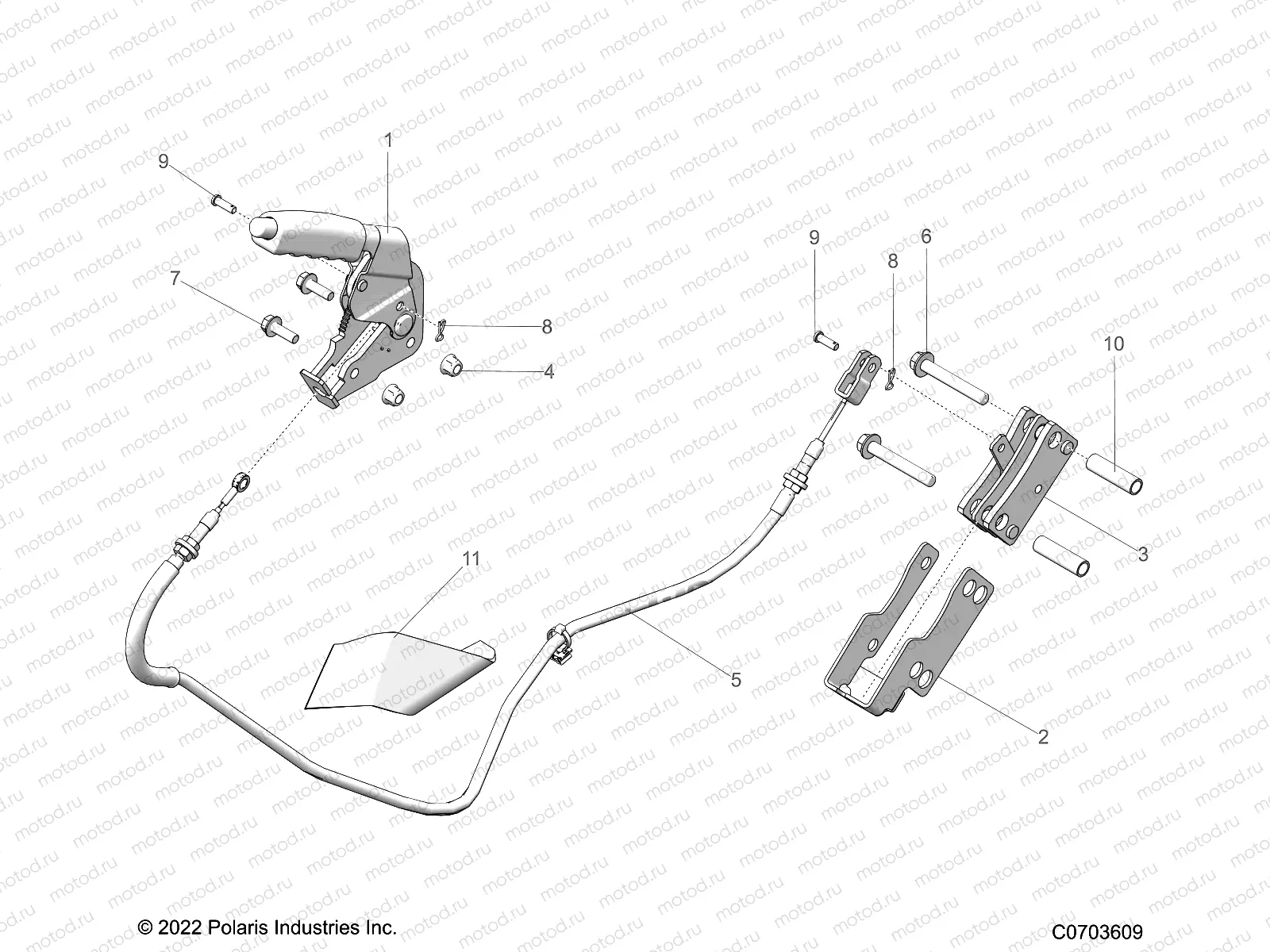 BRAKES | BRAKES, PARK BRAKE - G23GAB99CG/FG (C0703609)