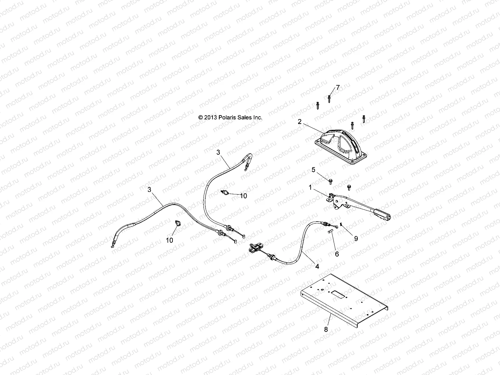 BRAKES | BRAKES, PARK BRAKE - L16U2NAEFA/EMA (49LEVBRAKEPARK14EM)