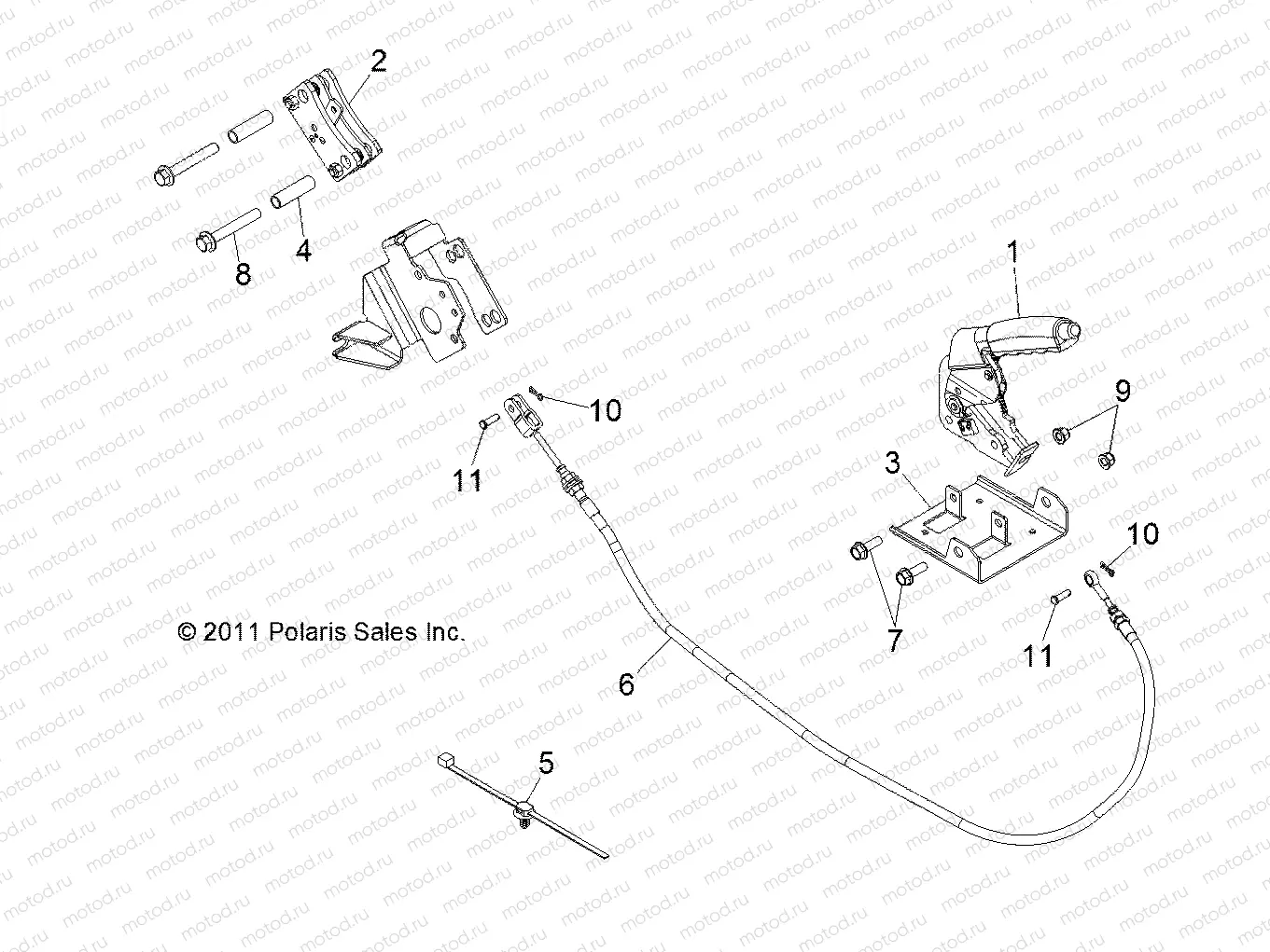 BRAKES | BRAKES, PARK BRAKE - R12JT9EFX (49RGRBRAKEPARK12RZRXP900)