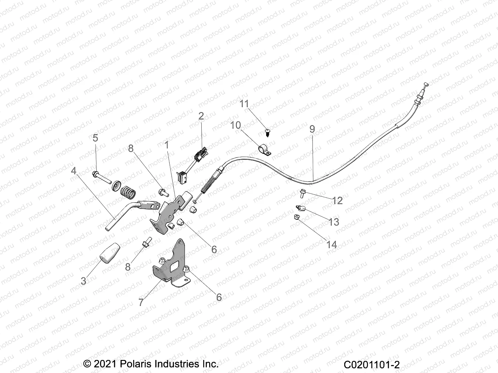 BRAKES | BRAKES, PARK LOCK - Z23HCB18A2/B2 (C0201101-2)